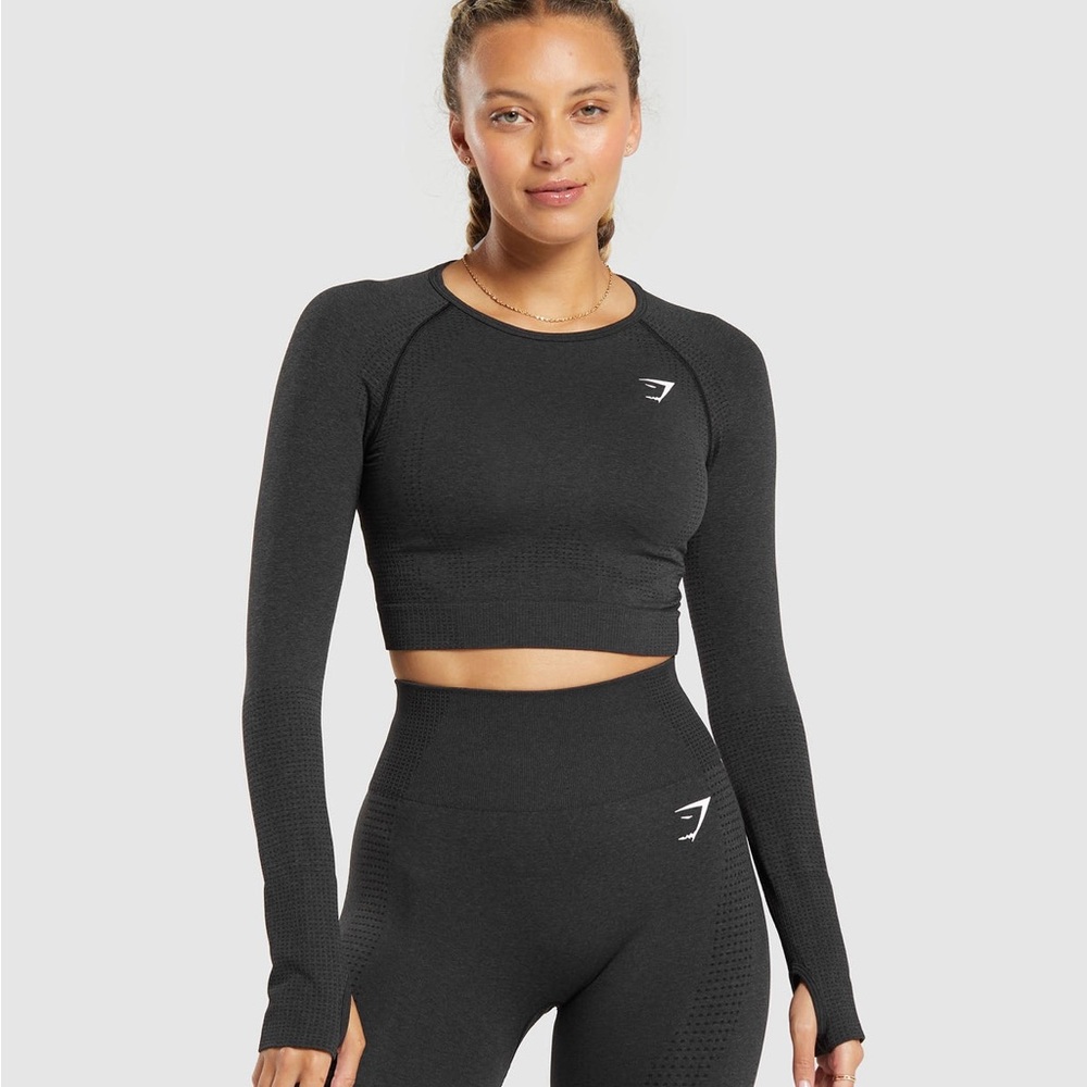 Gymshark Vital Seamless 2.0 Long Sleeve Crop Top